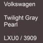 Preview: Volkswagen, Twilight Gray Pearl, LXU0 / 3909.